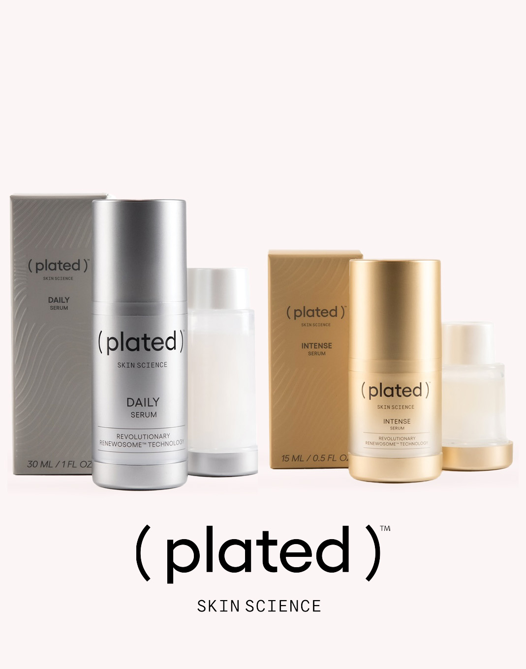 Plated Skin Science products